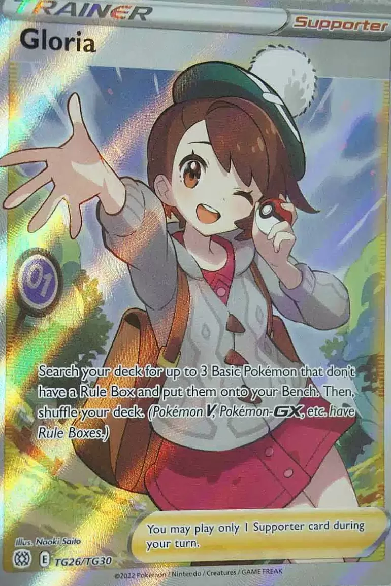 Pocket Monster Pokémon Kort-Gloria Tg26/Tg30