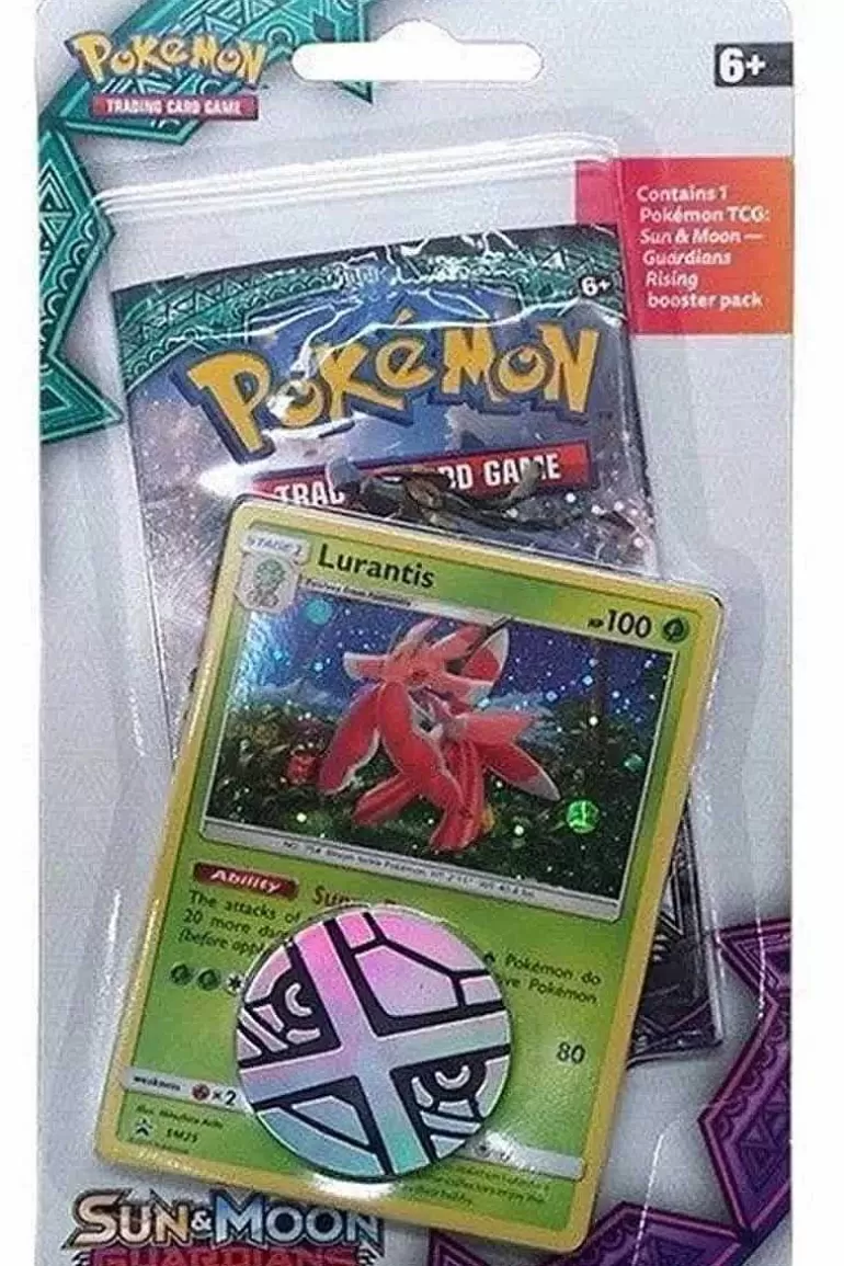 Pocket Monster Pokémon Kort-Guardians Rising Blisterpakke Med Lurantis