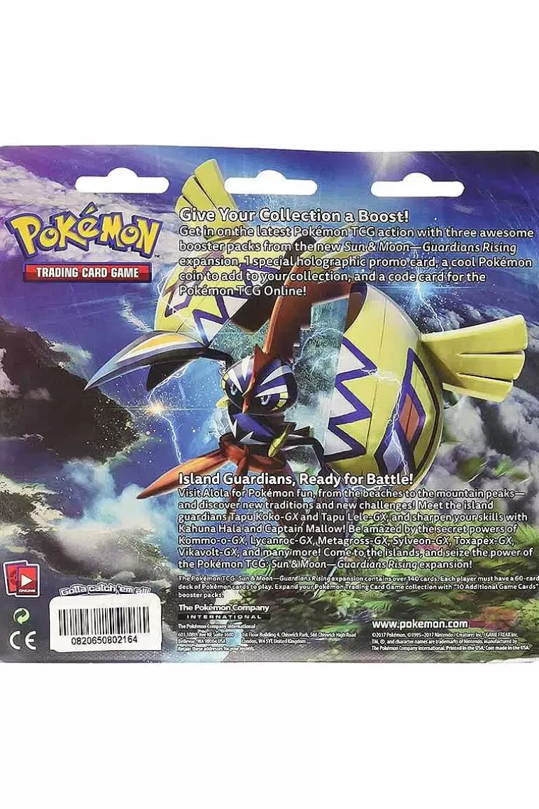 Pocket Monster Pokémon Kort-Guardians Rising Blisterpakke Med Vikavolt