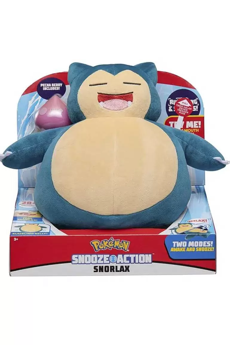 Pocket Monster Pokémon Bamser-Interaktiv Snorlax Bamse