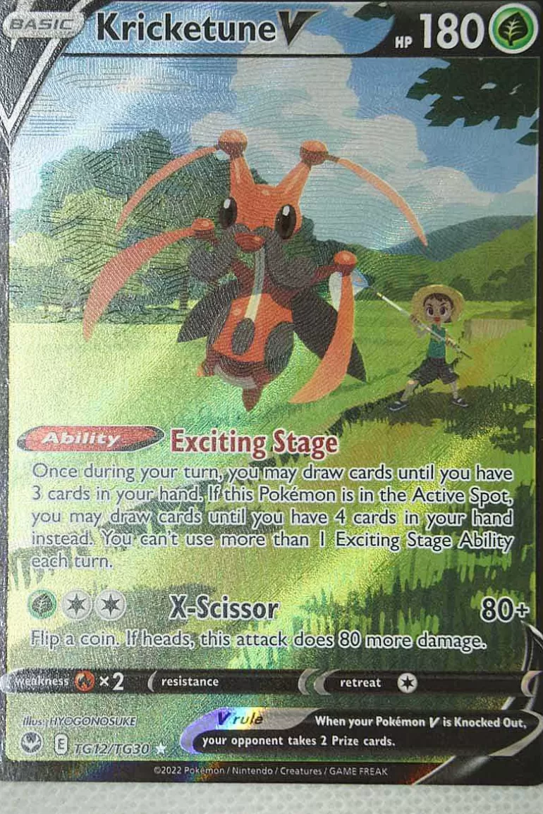Pocket Monster Pokémon Kort-Kricketune V Tg12/Tg30