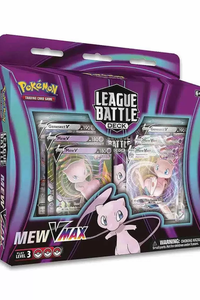 Pocket Monster Pokémon Kort-League Battle Deck Med Mew Vmax