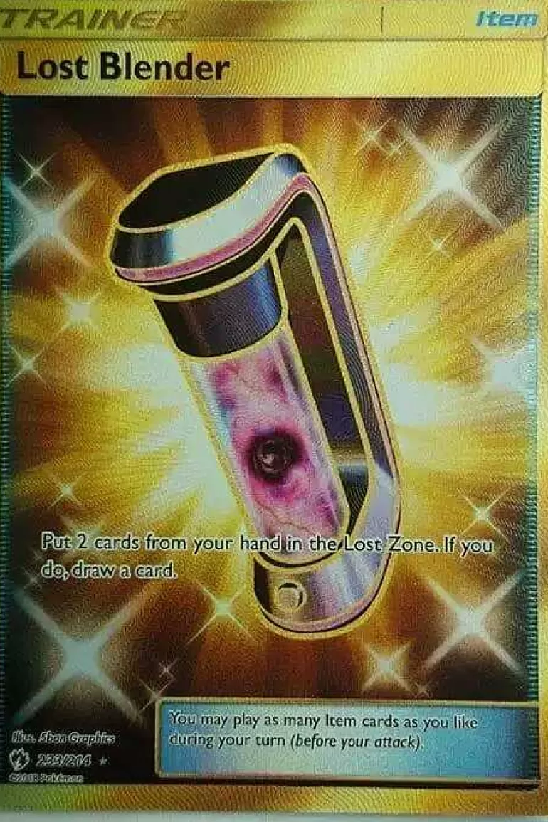 Pocket Monster Pokémon Kort-Lost Blender 233/214 Secret Rare