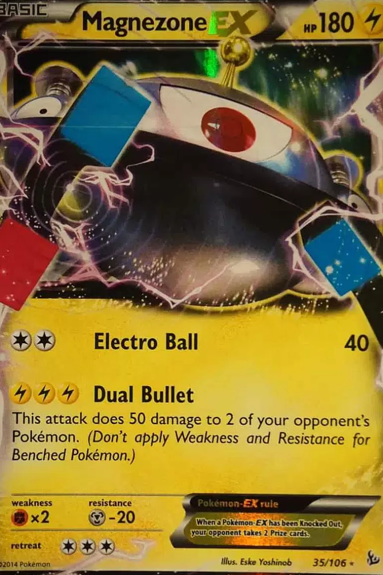 Pocket Monster Pokémon Kort-Magnezone-Ex 35/106