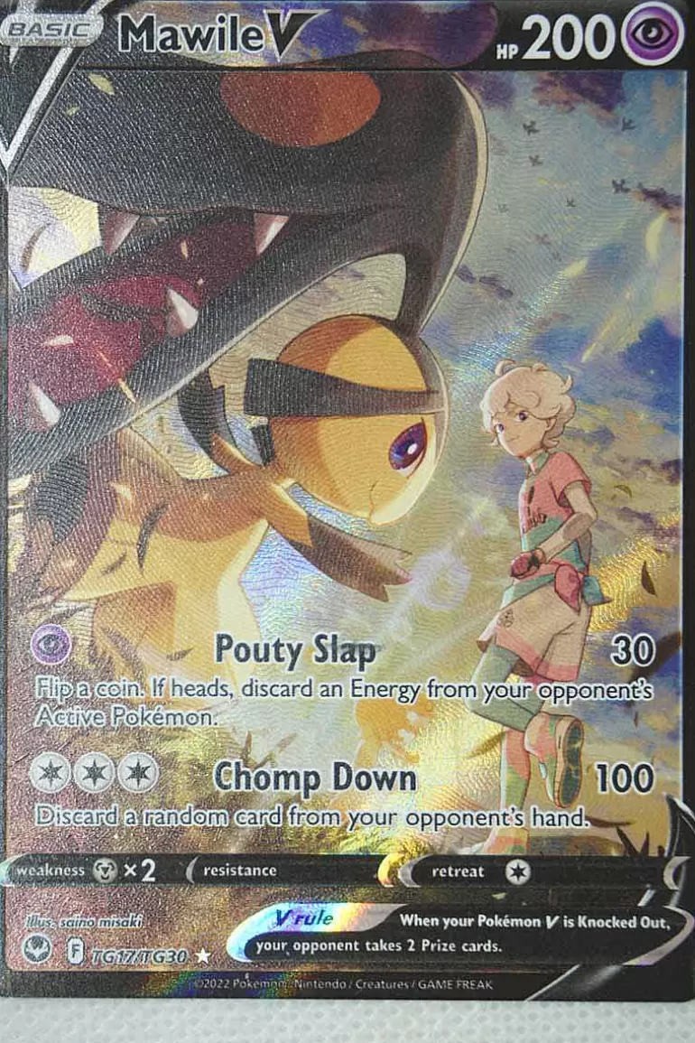 Pocket Monster Pokémon Kort-Mawile V Tg17/Tg30