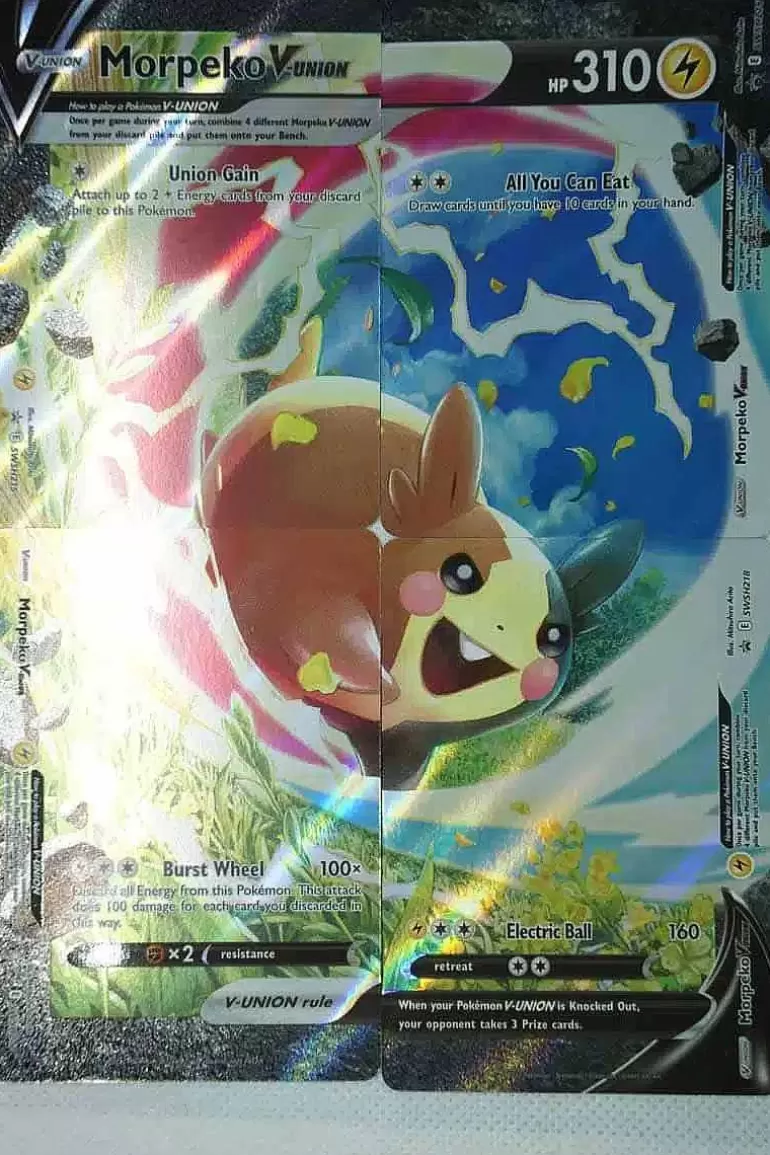 Pocket Monster Pokémon Kort-Morpeko V Union Saet
