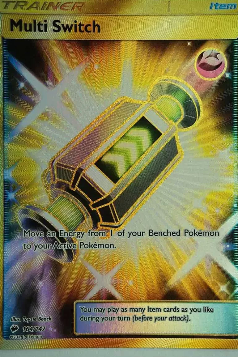 Pocket Monster Pokémon Kort-Multi Switch 164/147 Secret Rare