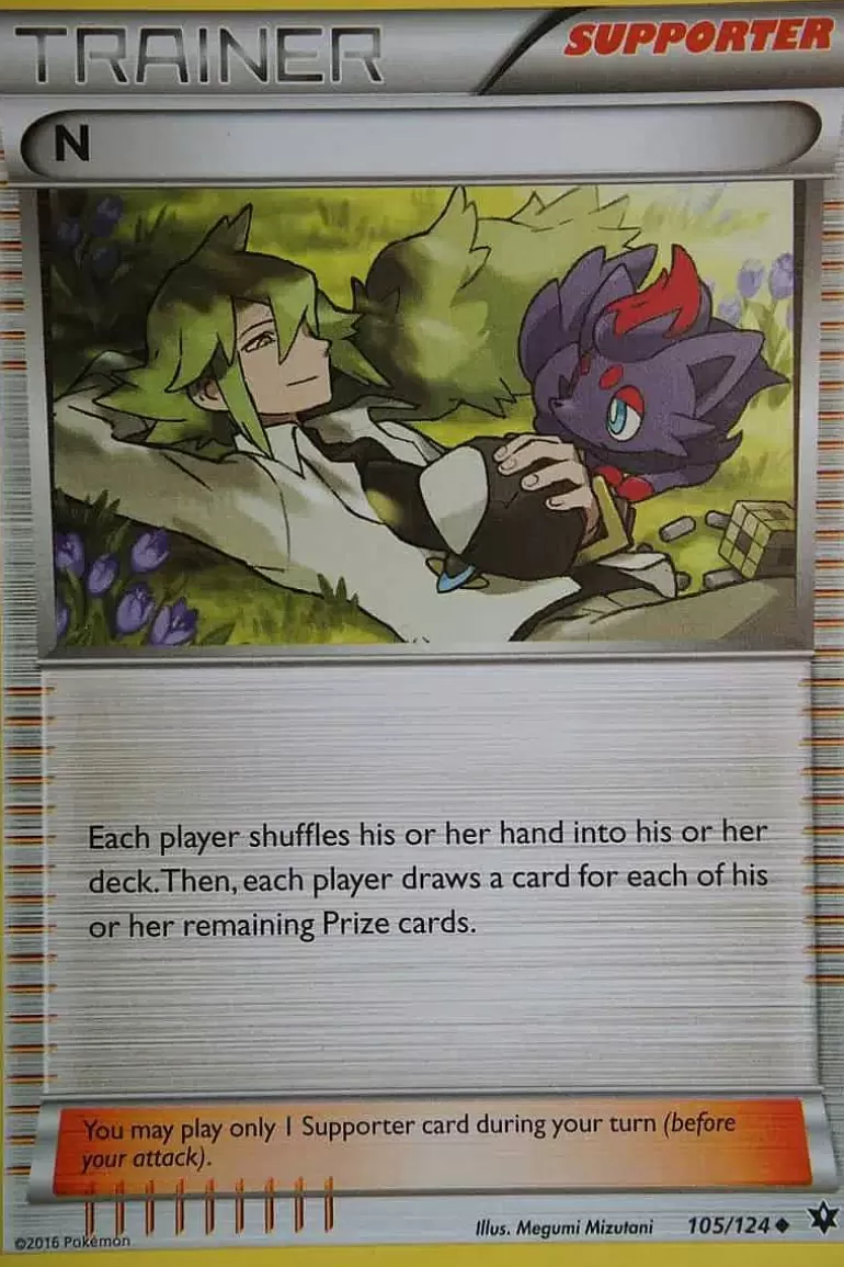 Pocket Monster Pokémon Kort-N 105/124
