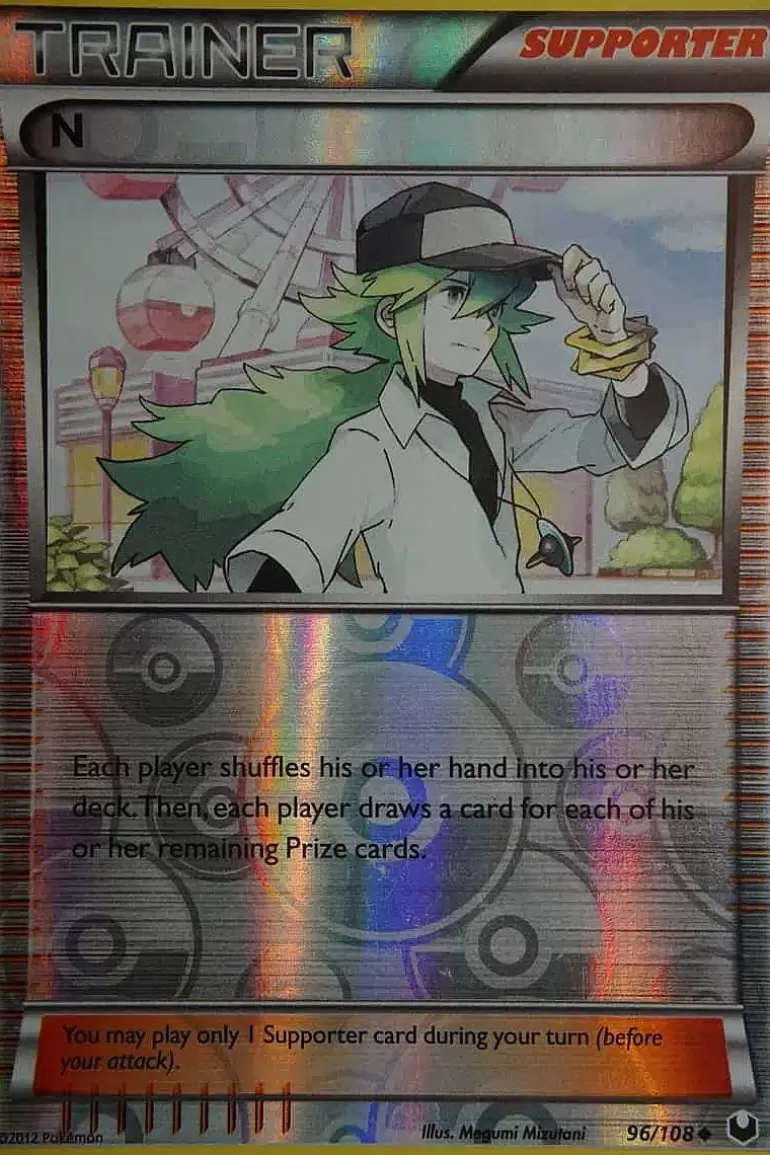 Pocket Monster Pokémon Kort-N 96/108 Reverse Holo