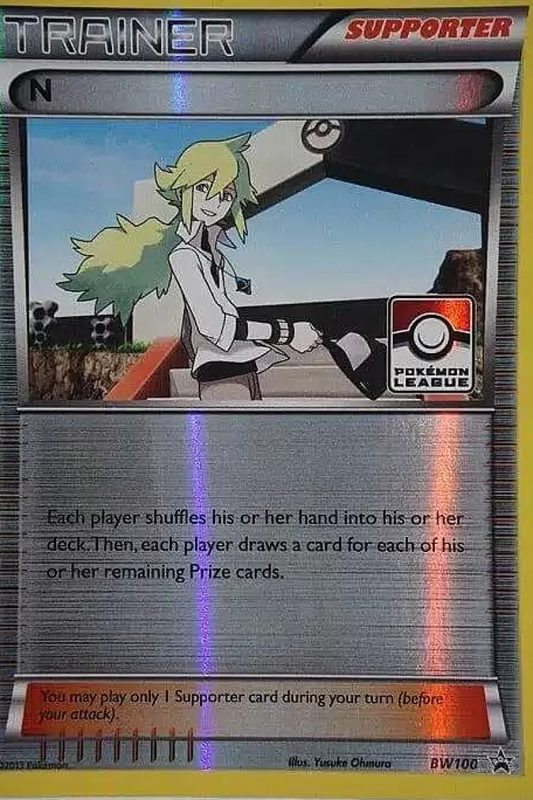 Pocket Monster Pokémon Kort-N Bw100 Holo League Promo