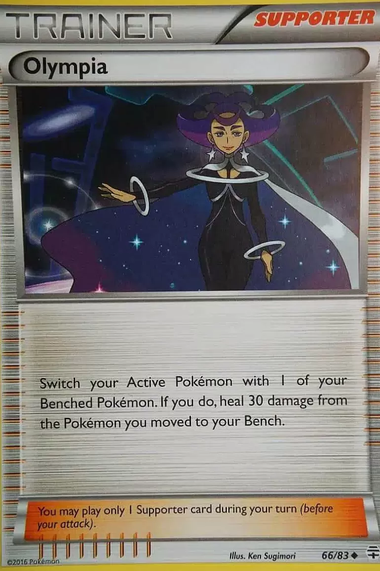 Pocket Monster Pokémon Kort-Olympia 66/83