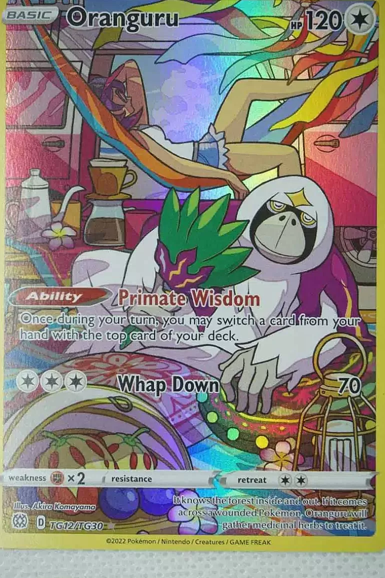 Pocket Monster Pokémon Kort-Oranguru Tg12/Tg30 Holo Rare