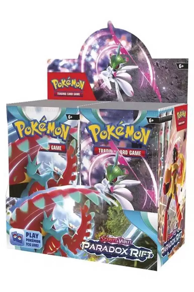Pocket Monster Pokémon Kort-Paradox Rift Booster Box Scarlet & Violet