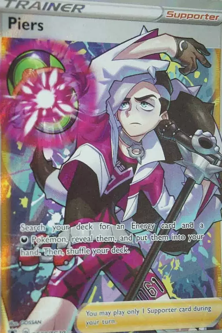 Pocket Monster Pokémon Kort-Piers Tg28/Tg30 Full Art