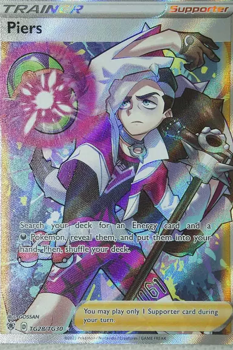 Pocket Monster Pokémon Kort-Piers Tg28/Tg30 Full Art