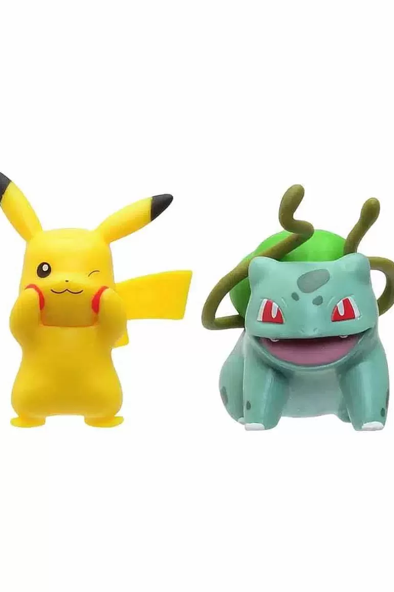 Pocket Monster Pokémon Figurer-Pikachu & Bulbasaur Figurer