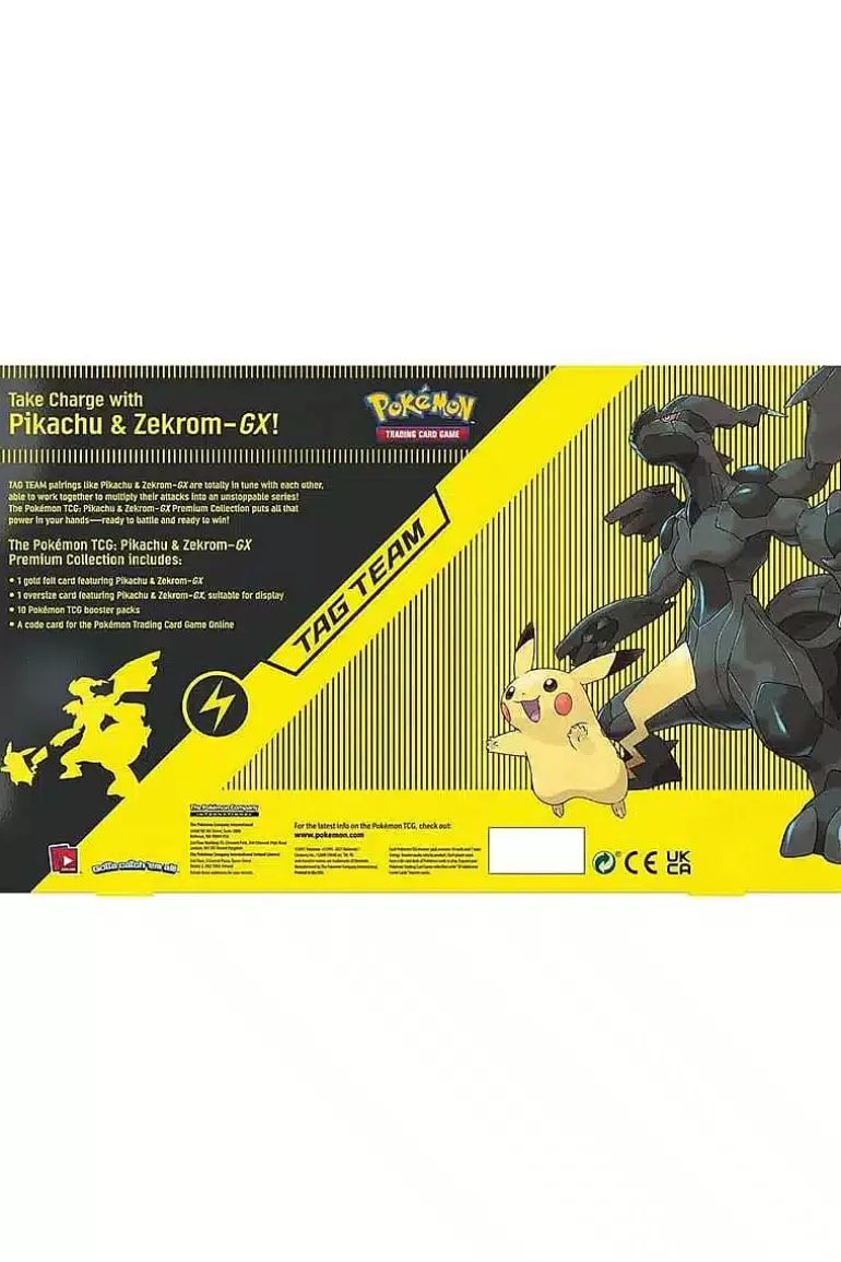Pocket Monster Pokémon Kort-Pikachu & Zekrom Gx Premium Collection