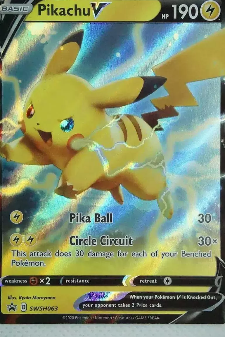 Pocket Monster Pokémon Kort-Pikachu V Swsh063