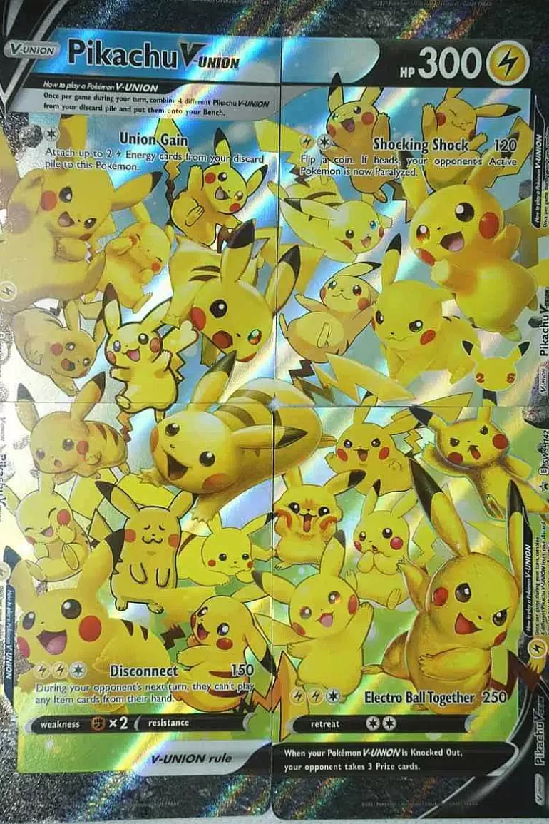 Pocket Monster Pokémon Kort-Pikachu V Union Saet