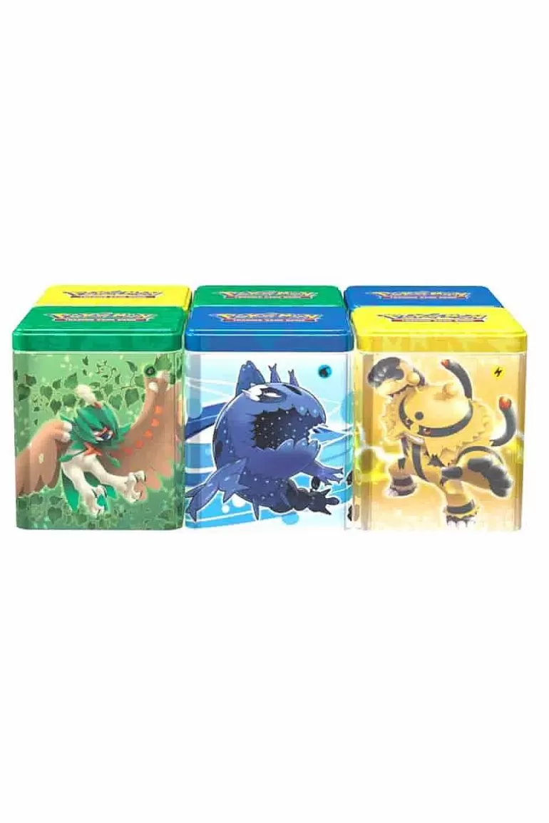 Pocket Monster Pokémon Kort-Poke Stacking Tin Med Graes Pokemons