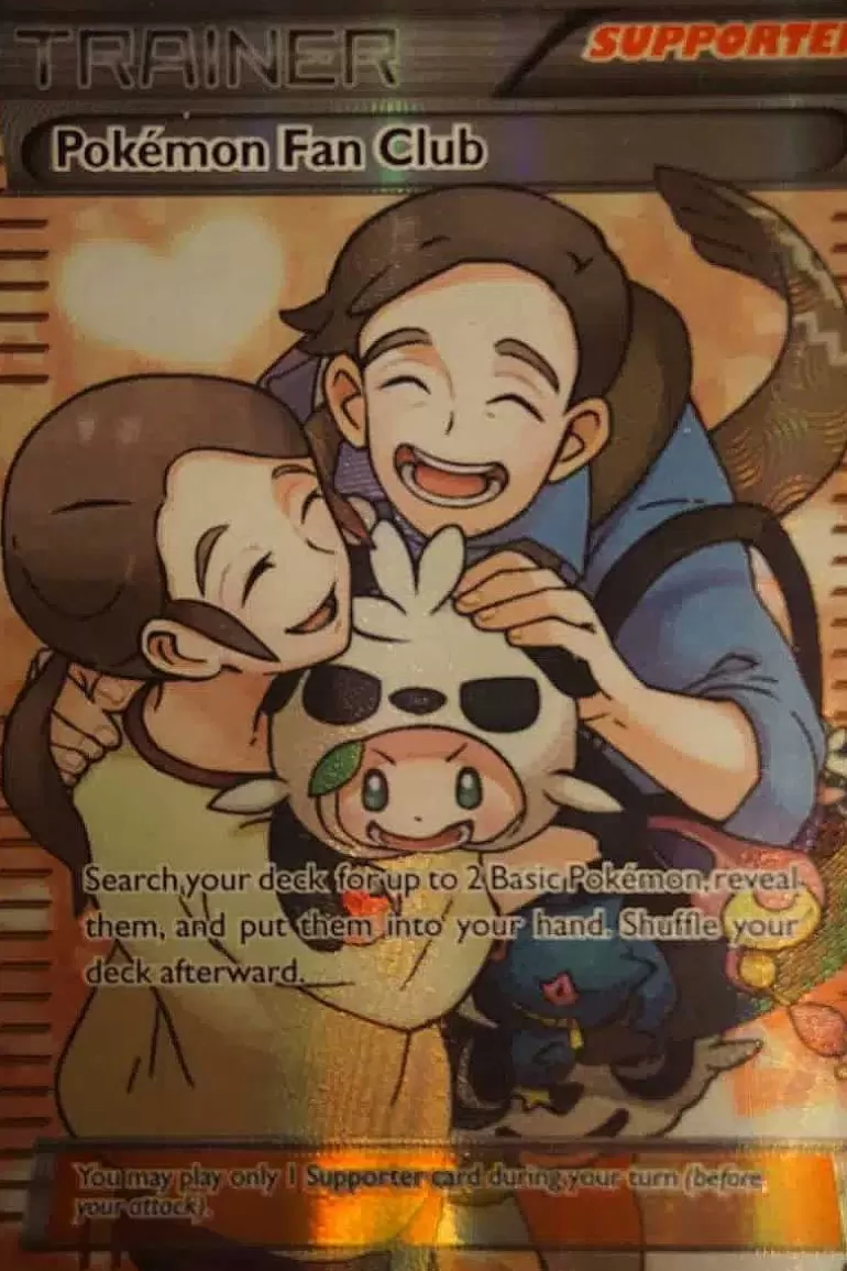 Pocket Monster Pokémon Kort-Pokemon Fan Club 106/106 Full Art