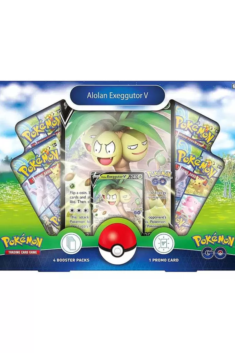 Pocket Monster Pokémon Kort-Pokemon Go Alolan Exeggutor V Box
