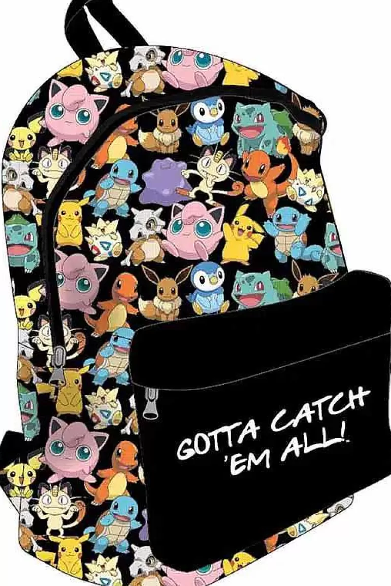 Pocket Monster Pokémon Skoleudstyr-Pokemon Gotta Catch Em All Multifigur Taske
