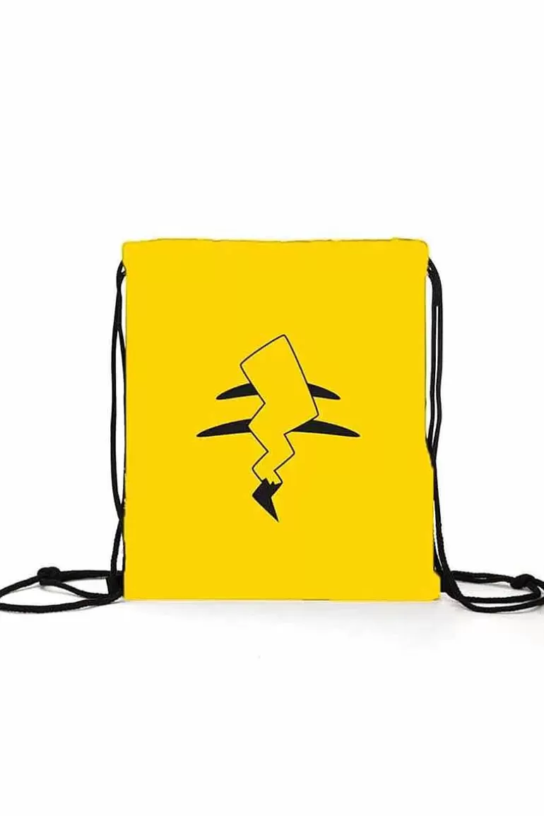 Pocket Monster Pokémon Skoleudstyr-Pokemon Gul Gymnastiktaske