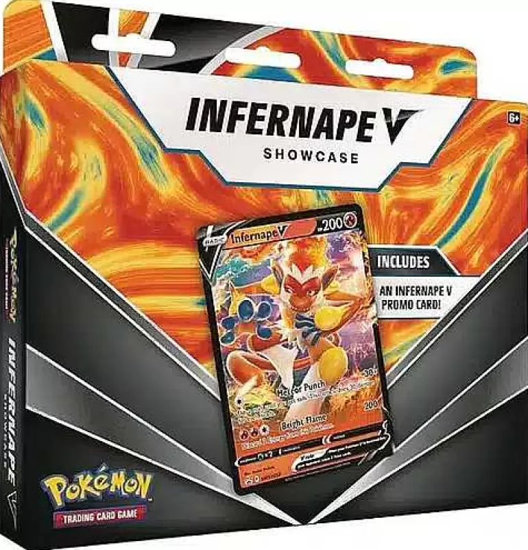 Pocket Monster Pokémon Kort-Pokemon Infernape V Showcase Box