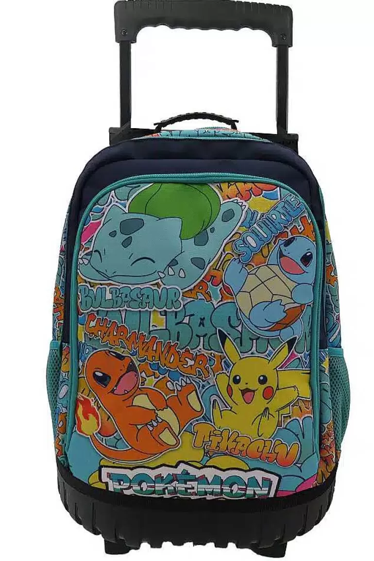 Pocket Monster Pokémon Skoleudstyr-Pokemon Kanto Starters Trolley