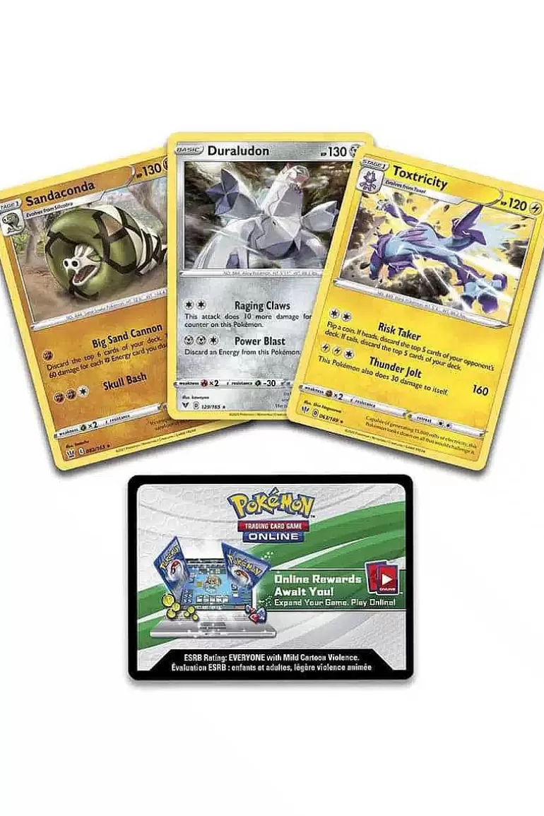Pocket Monster Pokémon Kort-Pokemon Knock Out Collection Med Toxtricity