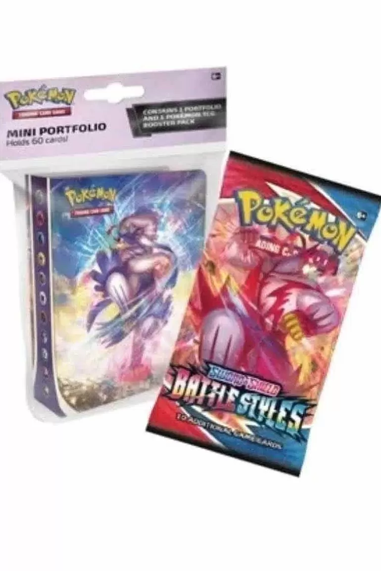 Pocket Monster Pokémon Kort-Pokemon Minimappe Med Boosterpakke Fra Battle Styles