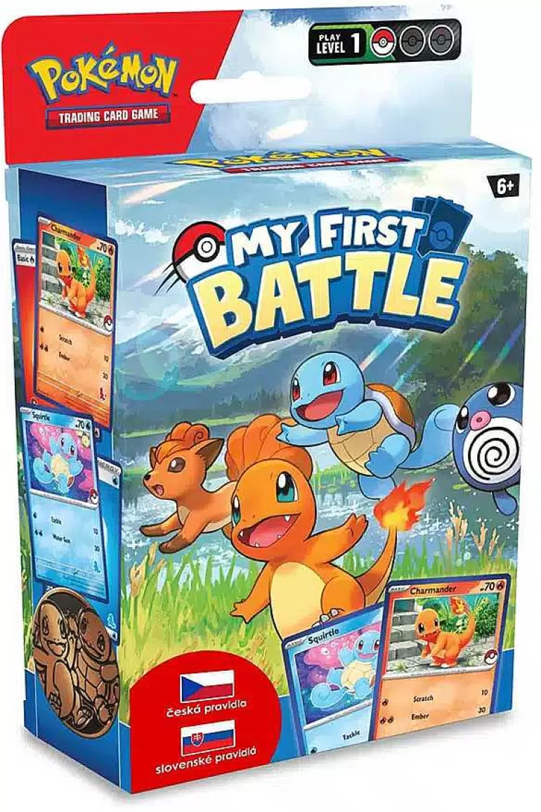 Pocket Monster Pokémon Kort-Pokemon My First Battle Charmander Vs Squirtle