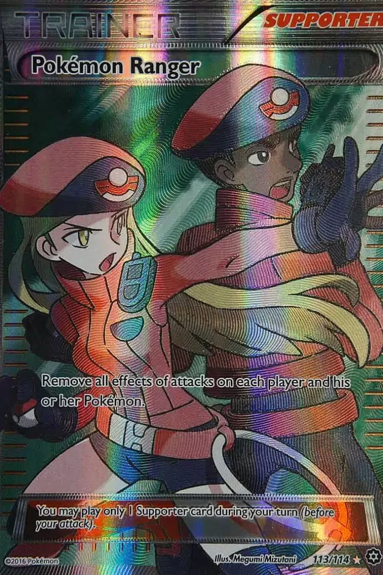 Pocket Monster Pokémon Kort-Pokemon Ranger 113/114