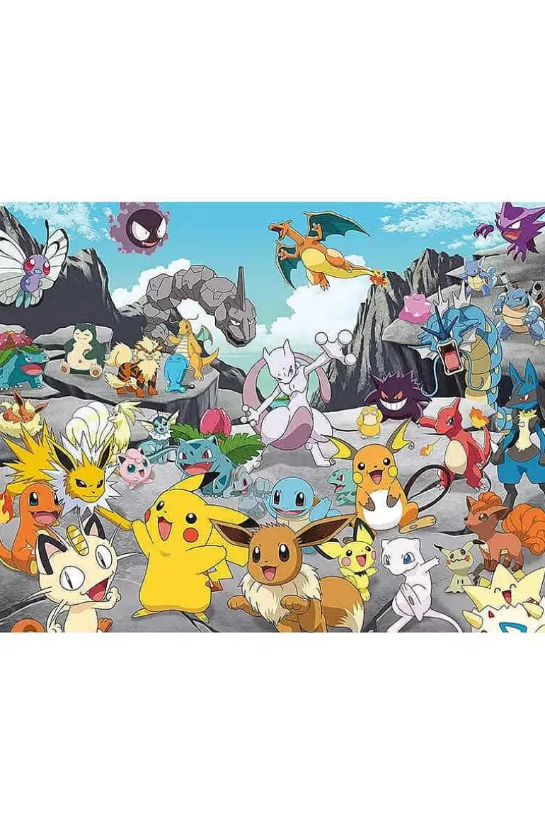 Pocket Monster Pokémon Til Børneværelset-Pokemon Ravensburger Puslespil Med 1500 Brikker