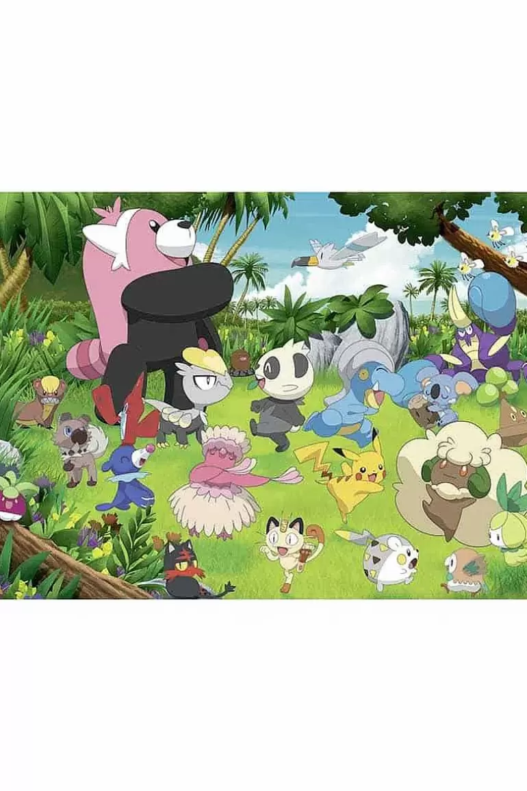 Pocket Monster Pokémon Til Børneværelset-Pokemon Ravensburger Puslespil Med 300 Brikker