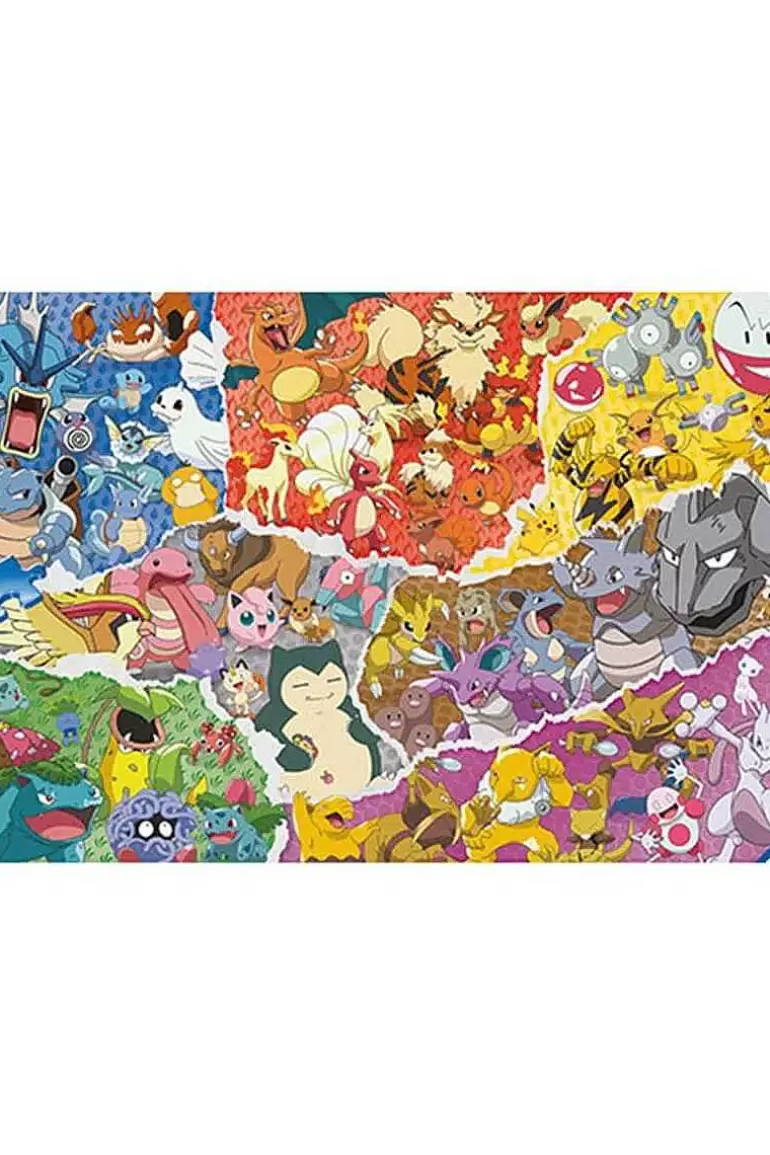 Pocket Monster Pokémon Til Børneværelset-Pokemon Ravensburger Puslespil Med 5000 Brikker