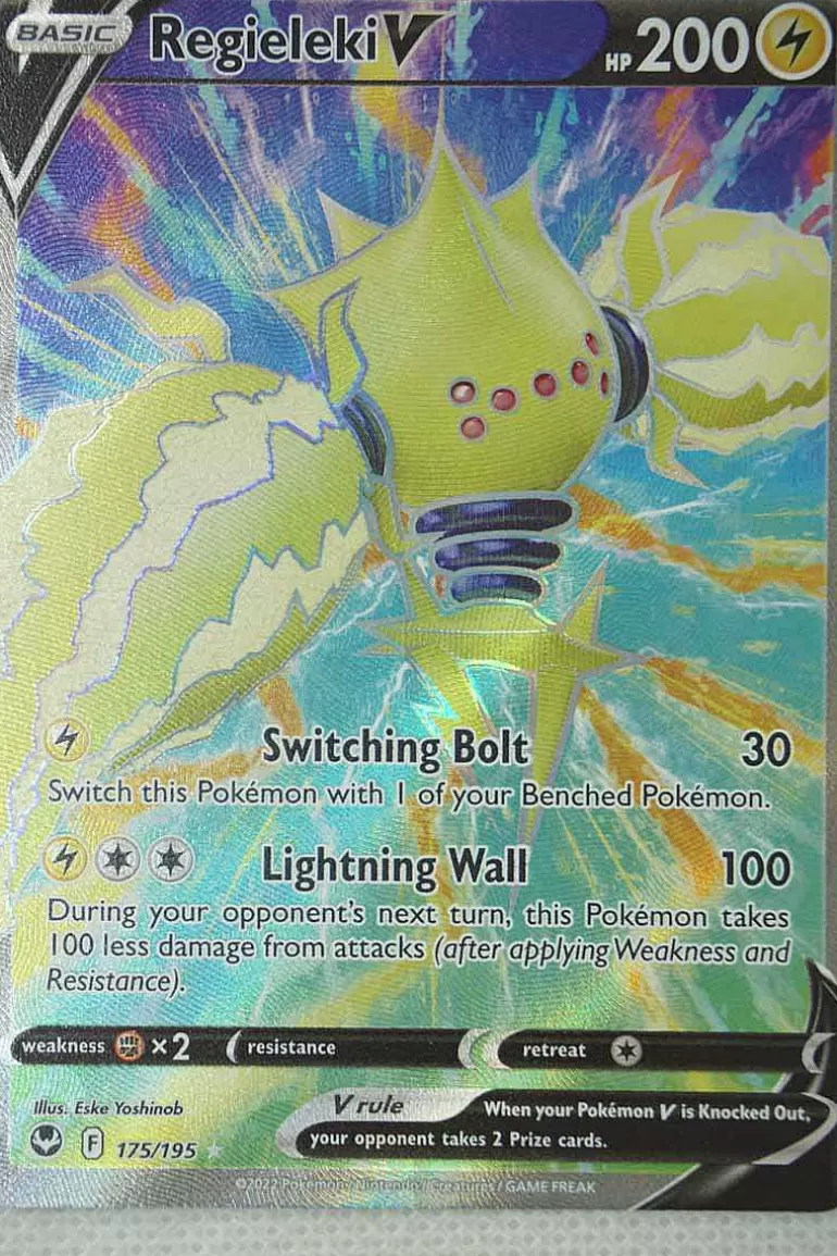 Pocket Monster Pokémon Kort-Regieleki V 175/195 Full Art