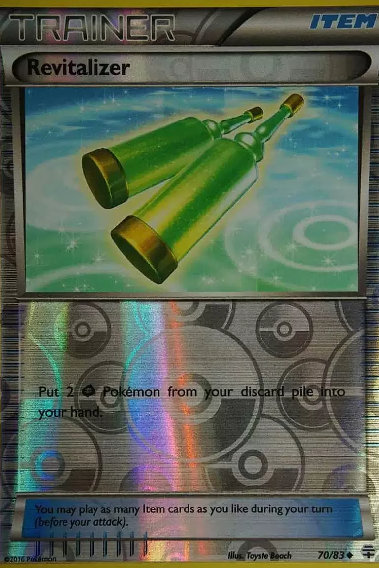 Pocket Monster Pokémon Kort-Revitalizer 70/83 Reverse Holo