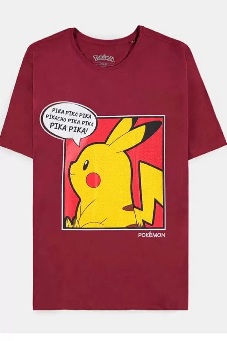 Pocket Monster Pokémon Til Børneværelset-Rod T Shirt Med Pikachu Small