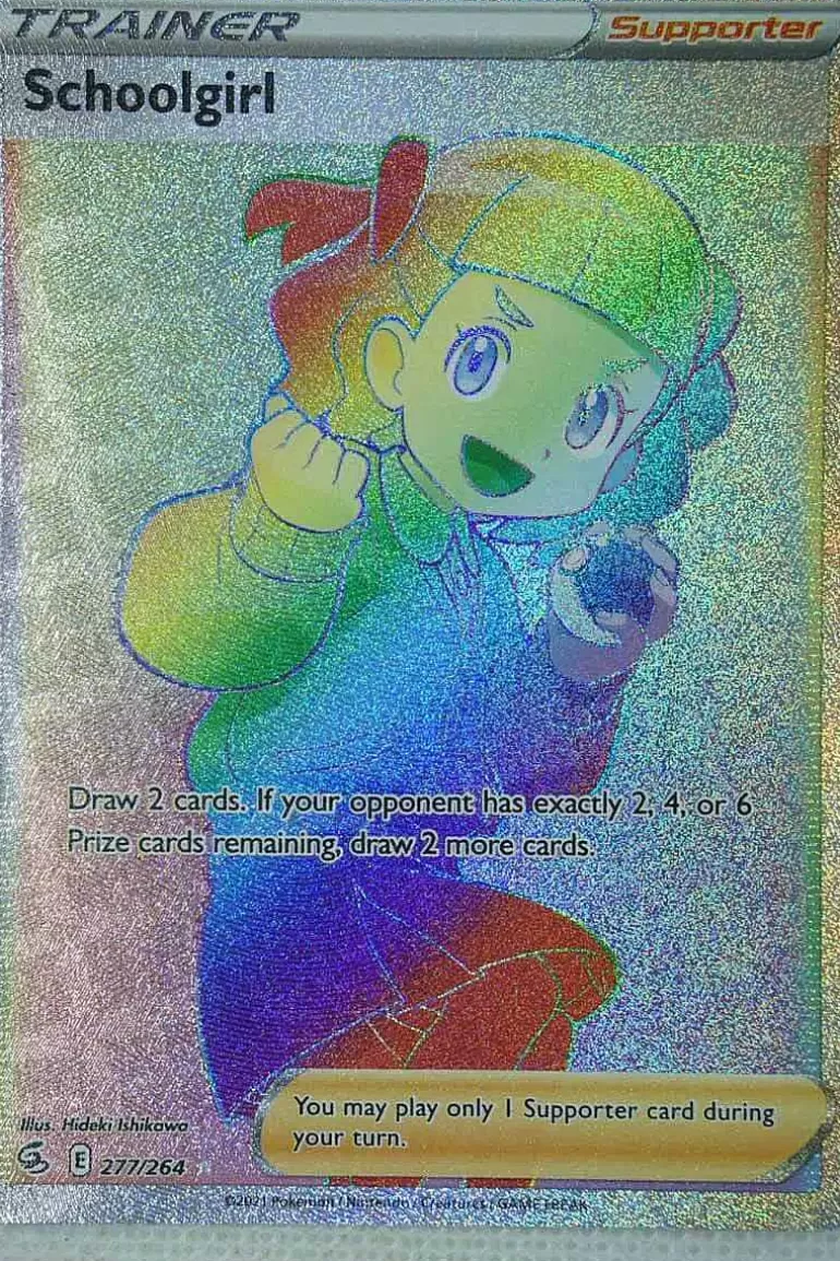 Pocket Monster Pokémon Kort-Schoolgirl 277/264 Hyper Rare