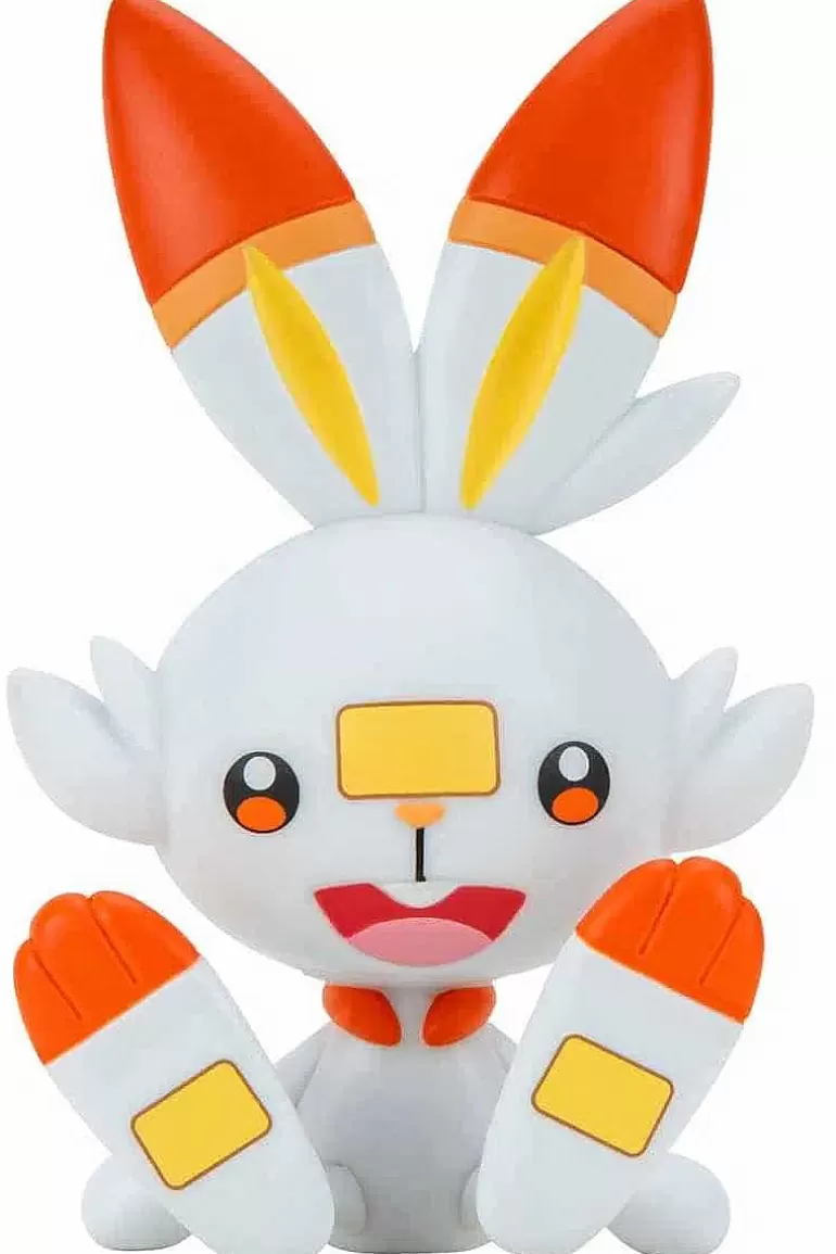 Pocket Monster Pokémon Figurer-Scorbunny Vinyl Figur