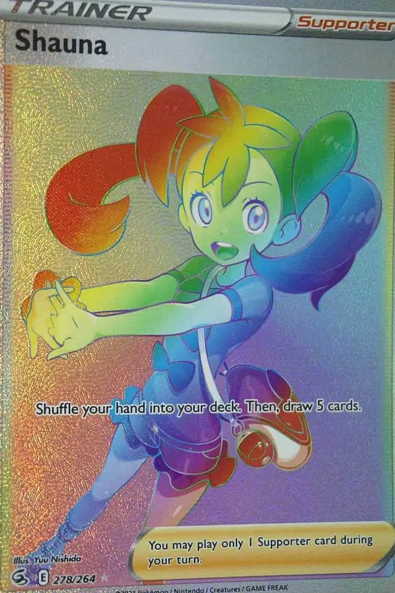 Pocket Monster Pokémon Kort-Shauna 278/264 Hyper Rare