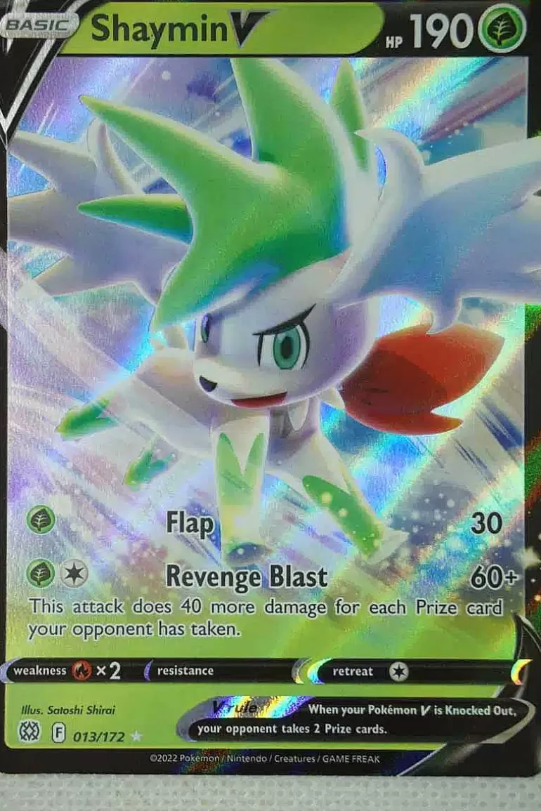 Pocket Monster Pokémon Kort-Shaymin V 13/172