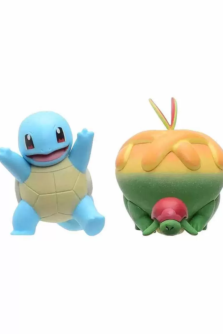 Pocket Monster Pokémon Figurer-Squirtle & Appletun Figurer
